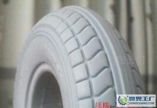 电动代步车PU实心轮胎200X50_橡胶塑料